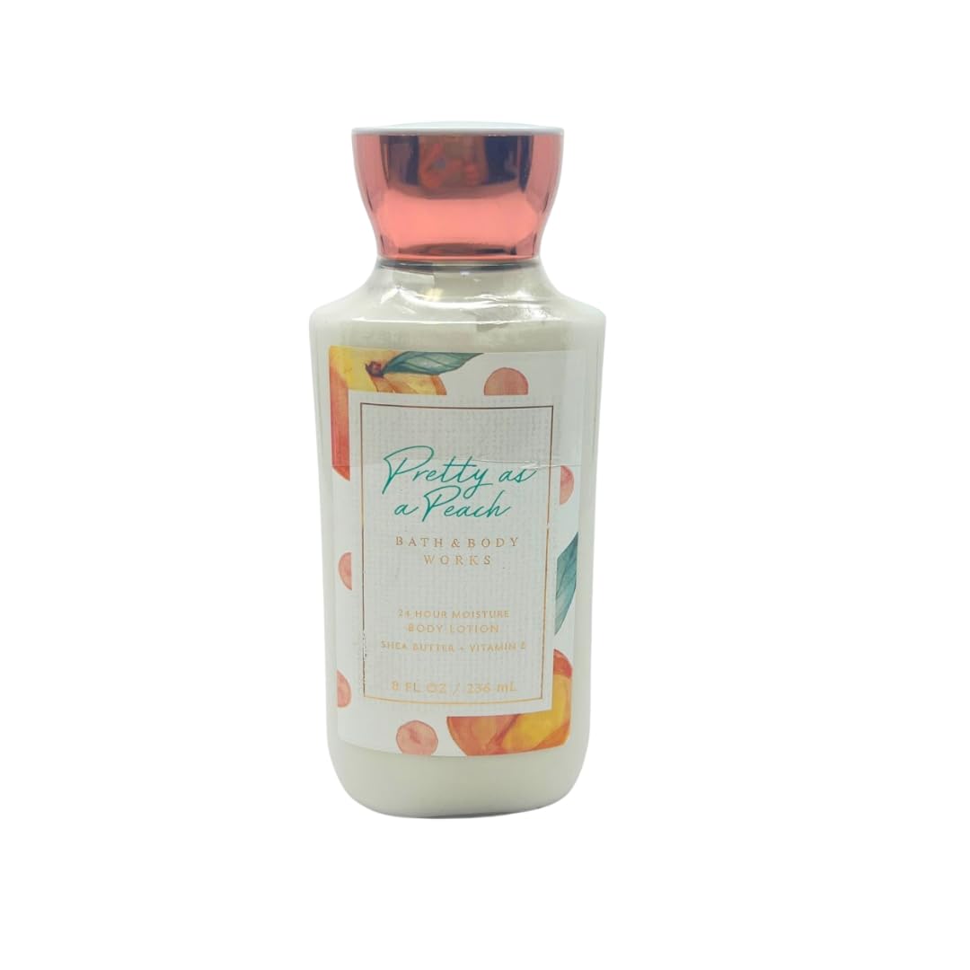 Bath & Body Works Pretty as Peach 3-Pc Gift Set – Shower Gel 10 oz, Fine Fragrance Mist 8 oz & Body Lotion 8 oz | Holiday Bundle
