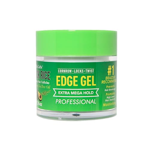 Dr.Girls Biotin & Castor Oil Edge Gel (1.76oz, Avocado & Tea Tree Oil)