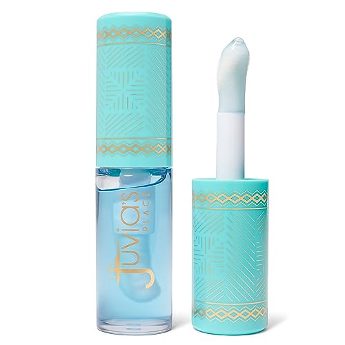 Juvia's Place Magic Lip Oil - Blue Berries - Smooth, Hydrating w/Vitamin E for Soft, Glossy, Juicy Lips - Infused with Fruit Extracts - Tinted,