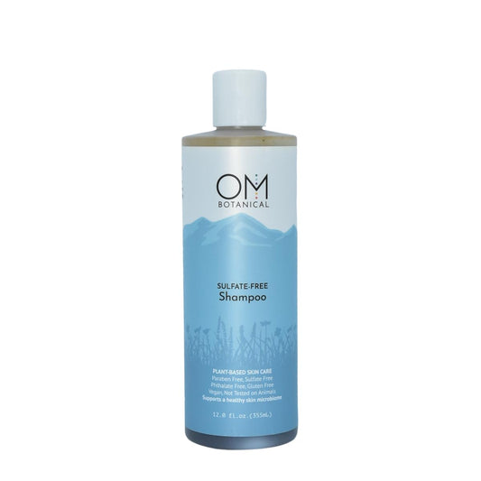 OM Botanical Best Sulfate-Free Organic Shampoo - Ayurvedic Soapnut, Shikakai, Fenugreek & Neem | Prevent Hair Loss, Color Safe Natural Vegan Hair