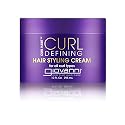 GIOVANNI Curl Habit Defining Hair Styling Cream - Tames Frizz & Flyaways, Silicone Free, Lightweight, Enhances Natural Curls - 10 oz