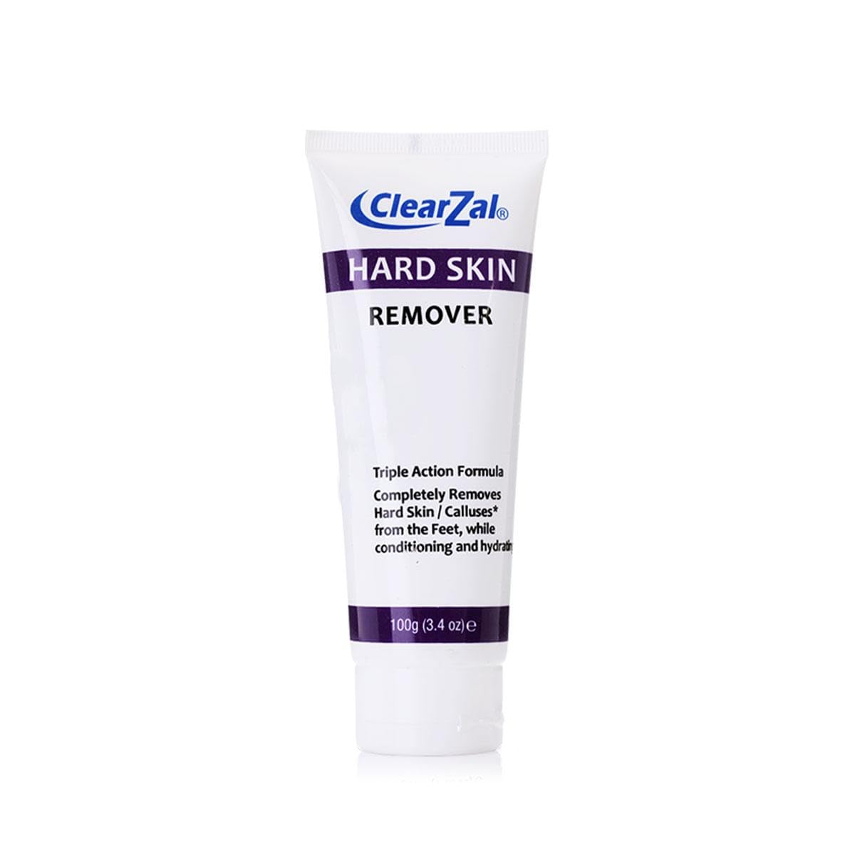 Clearzal Foot Cream For Hard Skin, Helps Calluses and Corn Removal While Leaving Soft Smooth Skin, Hydrating and Conditioning Triple Action Formula
