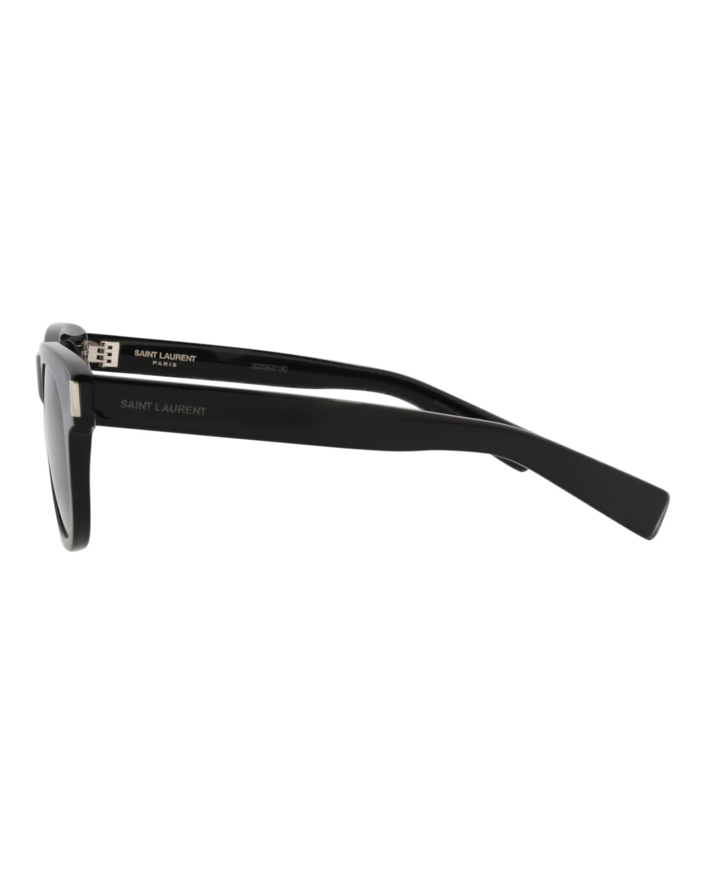 Saint Laurent Round-Frame Recycled Acetate Sunglasses