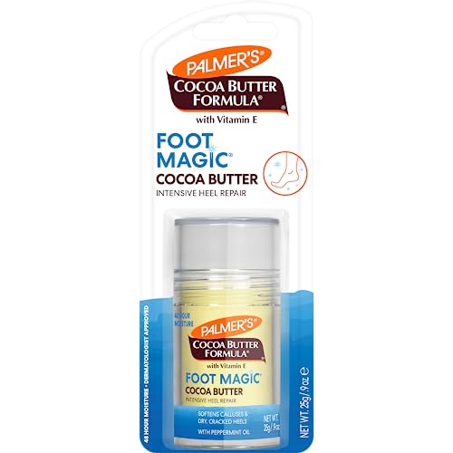 Palmer's Cocoa Butter Formula Heel Repair, Foot Balm Stick for Cracked Heels & Feet, No-Mess Stick Applicator, 0.9 Ounce Beauty & Personal Care Palmer's