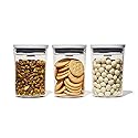 OXO Good Grips Round 3-Piece Mini Round POP Canister Set