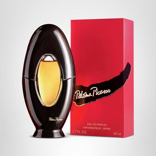 Paloma Picasso, Eau de Parfum for Women With Notes of Bergamot, Rose & Amber, Signature Floral Chypre Scent with Oakmoss and Coriander, Long Lasting Iconic Designer Fragrance Spray, 1.7 Fl. Oz.