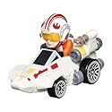 Hot Wheels RacerVerse Vehículo de Juguete Luke Skywalker en el X-Wing
