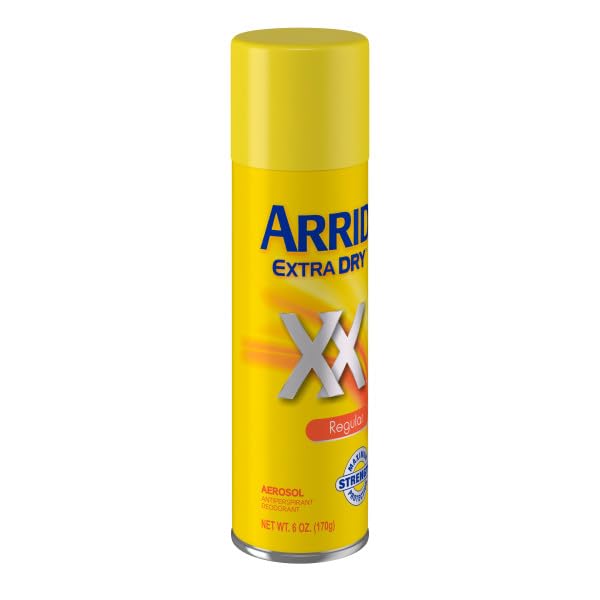 Arrid XX Extra Dry Aerosol Antiperspirant Deodorant, Regular, 6 oz. (Pack of 12) Beauty and Personal Care Arrid