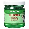 Clubman Pinaud Hair Styling Gel - Regular Hold & High Shine Hair Gel for Men, Alcohol-Free Formula, Men's Grooming, 16 oz