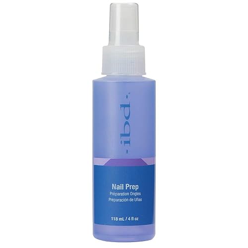 IBD Nail Prep Dehydate Spray - Nail Dehydrator & Cleanser for Acrylic, Gel & Dip Powder, Improves Bond Speed & Adhesion - 4 oz