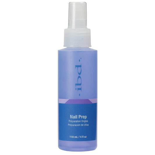 IBD Nail Prep Dehydate Spray - Nail Dehydrator & Cleanser for Acrylic, Gel & Dip Powder, Improves Bond Speed & Adhesion - 4 oz