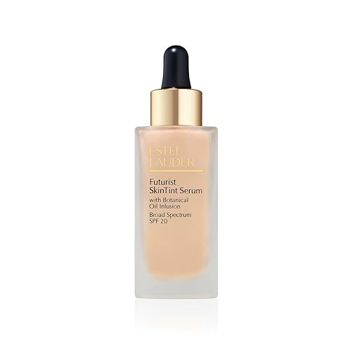 Estée Lauder Futurist Skin Tint Serum Foundation SPF 20 with Glycerin | Light Coverage, 1.0 Fl Oz, 0N1 Alabaster