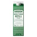 Dr. Bronner's Magic Soap Pure-Castile Liquid Soap Refill - Made with Regenerative Organic Certified Oils - 18-in-1 Uses for Face, Body Wash, Hand Soap