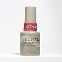 LECHAT Gel Polish - Rosy Glow, Color and Top in One Coat, Shiny Long-Wear, Dark Rosy Nude Gel Polish Beauty & Personal Care LECHAT