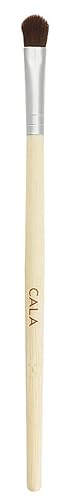Cala Eyeshadow Makeup Brush w/ Bamboo Handle and Animal-Cruelty Bristles + A-viva Eco Nail File