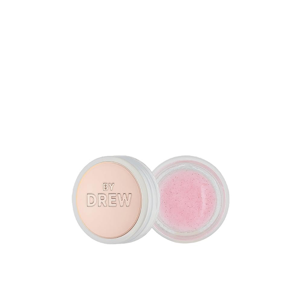 FLOWER BEAUTY By Drew Barrymore Petal Pout Lip Scrub - Exfoliate + Nourish Lips - Cocoa Butter + Coconut Oil-Infused