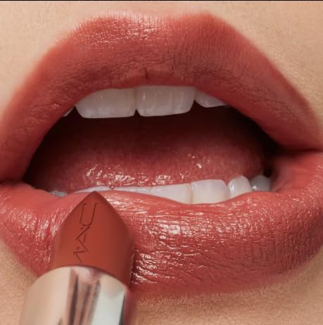 MAC Ximal Sleek Satin Lipstick - 834 Creme In Your Coffee (Midtone pink brown) 0.12 Oz / 3.5 g