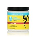 Curls Blueberry Bliss Defining Custard - 8 oz, Cream for Frizz Control & Humidity Protection, Enriched with Aloe Leaf Extract, Coconut Oil, Shea