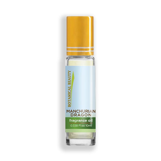 Botanical Beauty MANCHURIAN DRAGON FRAGRANCE OIL ROLL-ON 0.338 FL OZ (10 ML) Rollerball Perfume, Alcohol-Free, Long Lasting