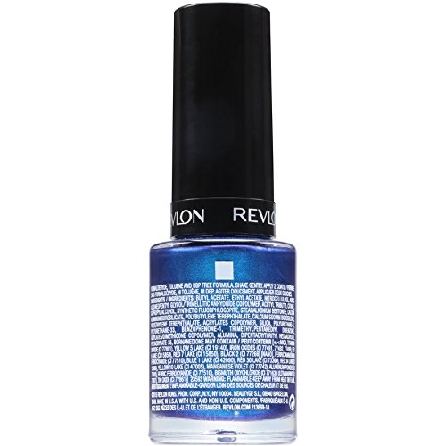 Revlon ColorStay Gel Envy Longwear Nail Polish, with Built-in Base Coat & Glossy Shine Finish, in Blue/Green, 445 Try Your Luck, 0.4 oz