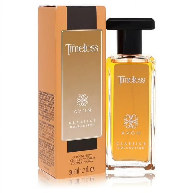 AVON Classics Timeless Cologne Spray 1.7 fl. oz, Pack of 2 Perfume for Women - Soft Floral Clean Scent Perfume with Jasmine, Cardamom & Patchouli