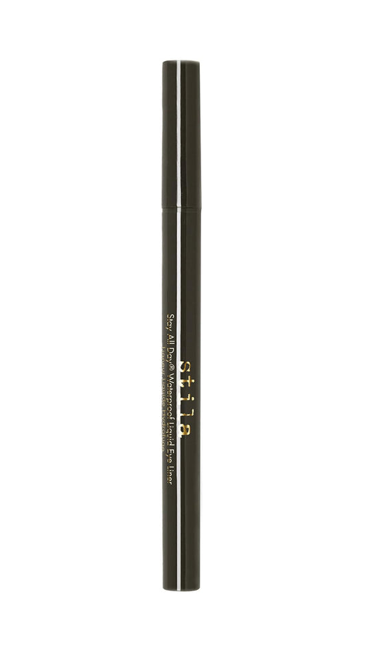stila Waterproof Liquid Eye Liner, Stay All Day Makeup with Fine Brush Tip | Lasting Satin Finish, Smudge-Proof & Transfer-Resistant