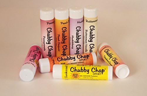Chubby Chap - Three (3x) Large Jumbo Natural Lip Balm - .5 Ounce Jelly Bean Beauty and Personal Care Chubby Chap