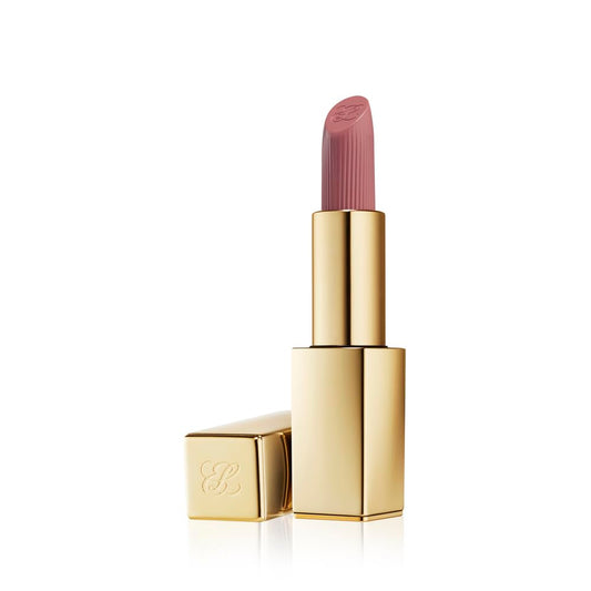 Estée Lauder Pure Color Long Lasting Cream Lipstick for Women with Cream Finish | Plumping & Nourishing 0.12 Ounce, 418 Conquer