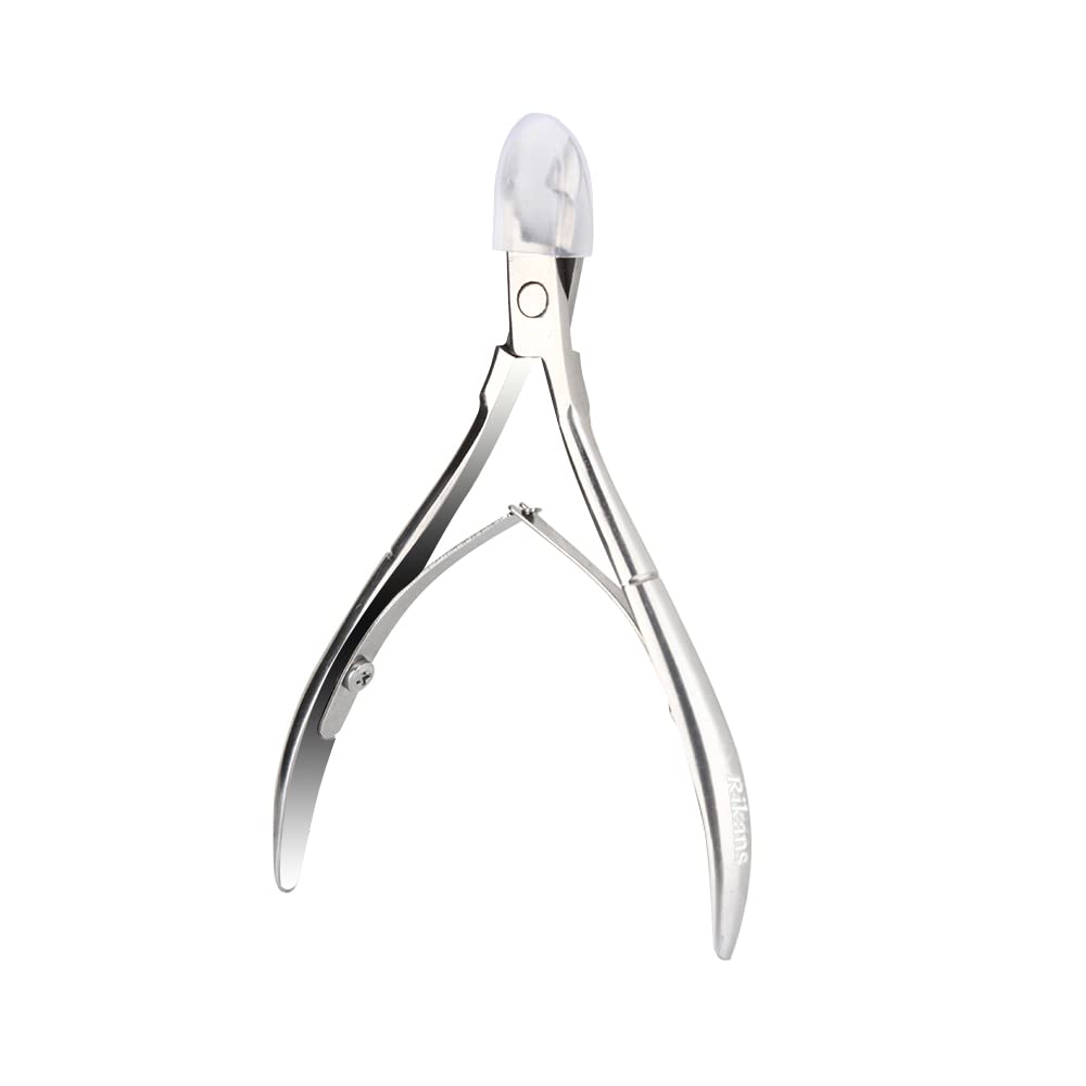 Rikans Professional Cuticle Clippers for Nails - Razor Sharp Cuticle Trimmer Tool - Durable Stainless Steel Cuticle Clippers for Adults - Ergonomic