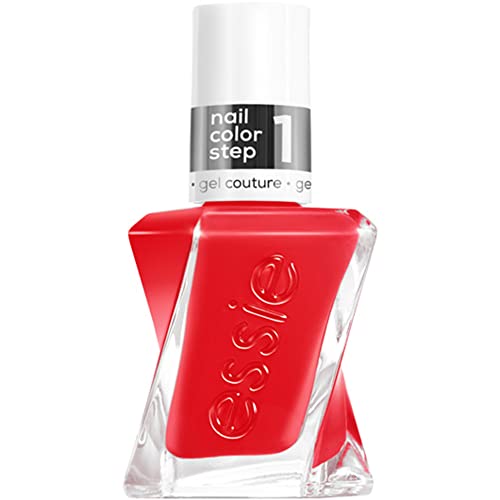 Essie Gel Couture Long-Lasting Nail Polish, 8-Free Vegan, Vibrant Red, Electric Geometric, 0.46 fl oz Beauty & Personal Care essie