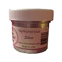 SILVER HIGHLIGHTER DUST 1 Oz OUNCE Container By Oh! Sweet Art