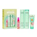 amika inner strength repair routine set | gift set for dry, damaged hair from bleach, color, chemical, or heat use