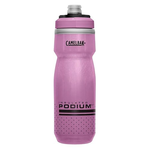 CamelBak Podium Chill Bike Insulated Squeeze Water Bottle Purple, 21oz