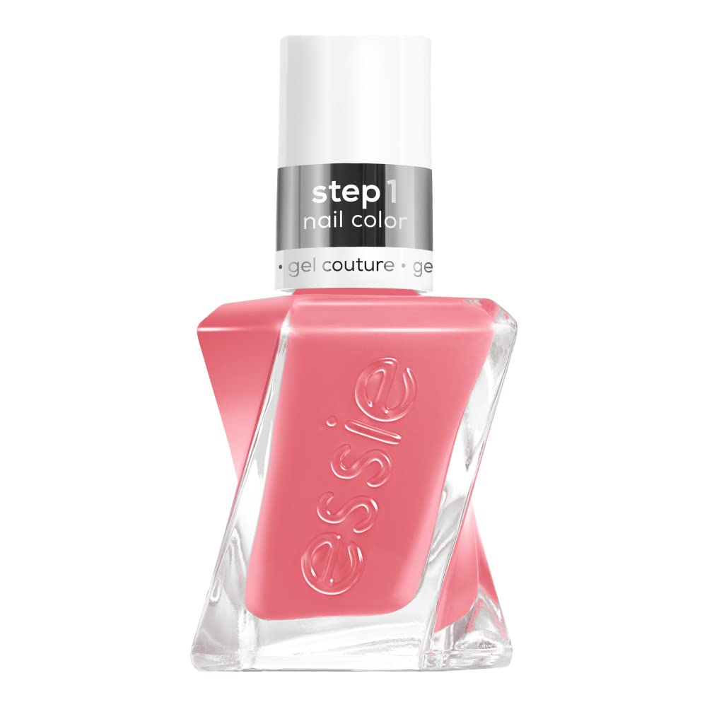 essie gel couture, gel-like nail polish, longwear, vegan formula, pink, gallery glam, 0.46 fl oz Beauty & Personal Care essie
