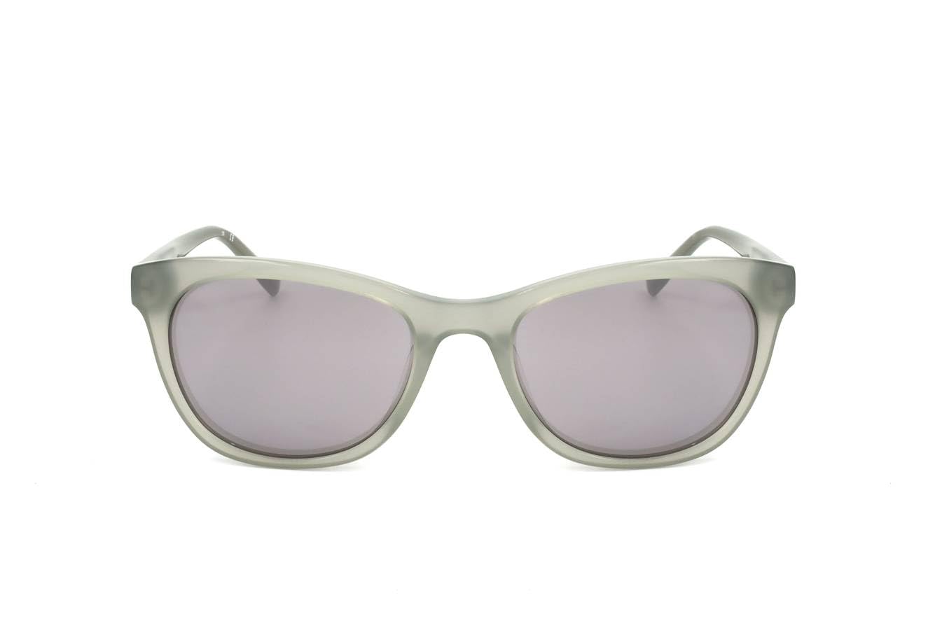 DKNY Women's DK502S Square Sunglasses, Milky Cement, 53/19/135