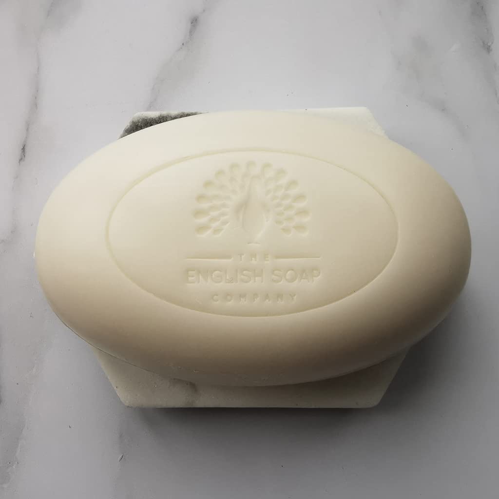 The English Soap Company, Large Gift Bag Bath Soap, A White Christmas, 260g Beauty & Personal Care The English Soap Company
