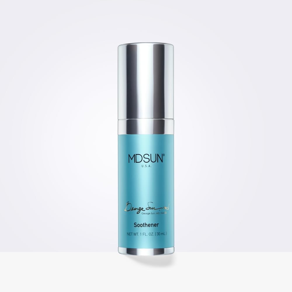 MDSUN Soothener, Face Serum Best to Revives, Calms, Neutralizes and Soothes Irritated Skin 30ML