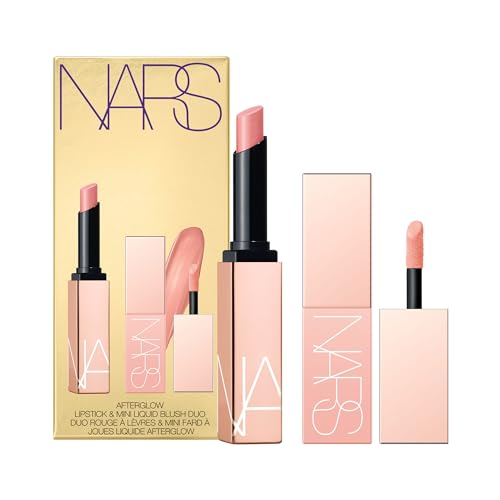 NARS Afterglow Lipstick & Mini Liquid Blush Duo, Orgasm/Sex Appeal, 2 Piece Set