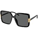 Tory Burch Sunglasses TY 9075 U 196487 Black/Dark Grey Polyamide Standard, 57/16/140