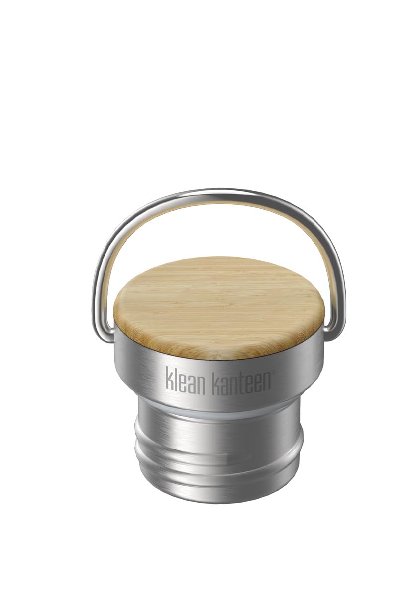 Klean Kanteen Rise Reflect Insulated Water Bottle - Reusable Water Bottle for Quick Hydration - Vacuum Insulation - Dishwasher-Safe - Bamboo Cap