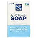 Kiss My Face Pure Olive Oil Bar Soap, FragranceFree 8 oz