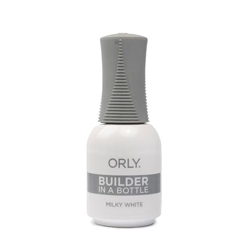 Orly GELFX Builder in a Bottle Colors | Self leveling all-in-one formula for nail extensions (Milky White) Beauty & Personal Care Orly