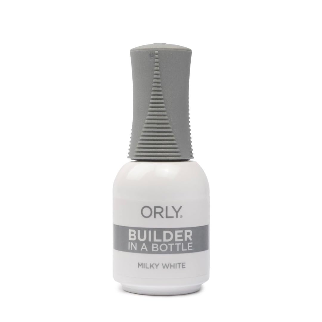 Orly GELFX Builder in a Bottle Colors | Self leveling all-in-one formula for nail extensions (Milky White) Beauty & Personal Care Orly