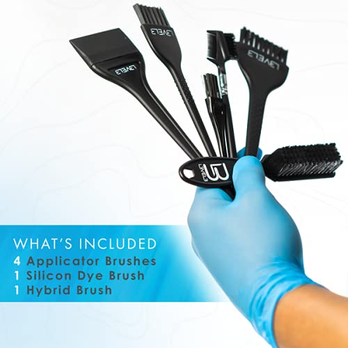 L3 - Tint Brush Set - Professional and Elegant Design - Use for Dye, Tint, and Color Needs - Comfortable and Polished Handle - Level Three Hair Color