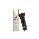 Jerome Alexander MagicMinerals AirTint Tinted Moisturizer AirBrush Spray Light | Tinted Moisturizer Spray with Anti-Aging Ingredients | Medium Dark