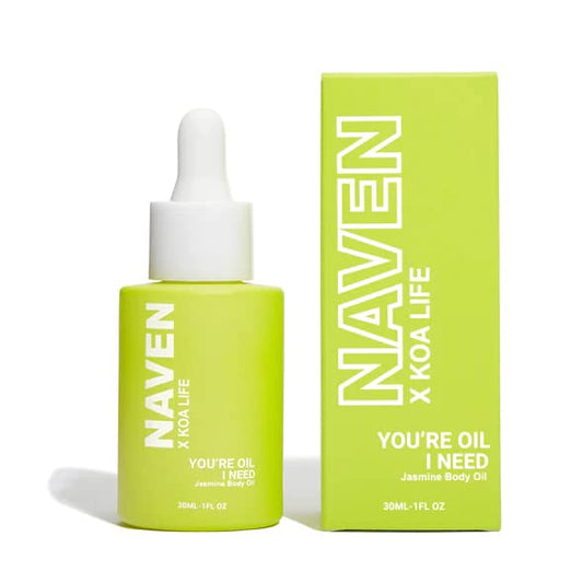 KOA LIFE NAVEN x You're Oil I Need - Anti-Aging Jasmine Body Oil | For Radiant, Glowing and Even Skin Tone | Vegan, Cruelty and Chemical Free