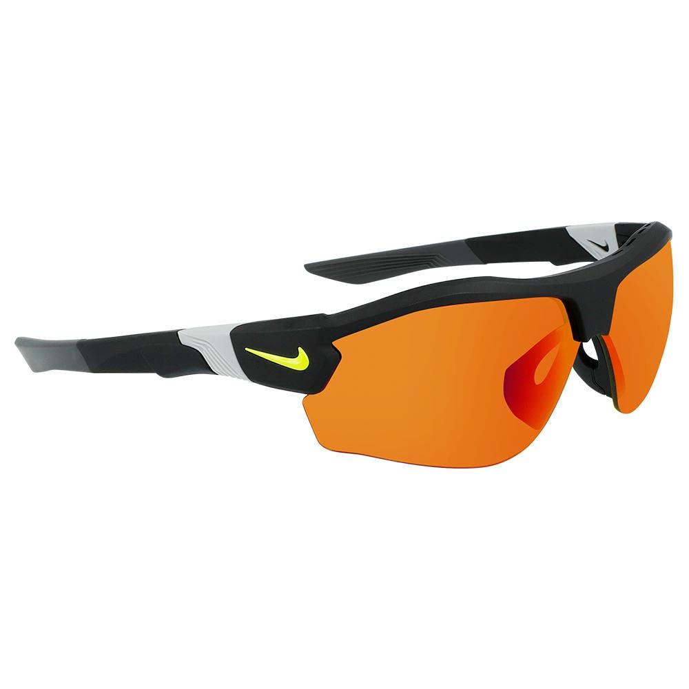 Nike Show X3 Rectangular Sunglasses, Matte Black, 72/9/130