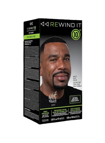 REWIND IT 10 Jet Black Men's Hair Color