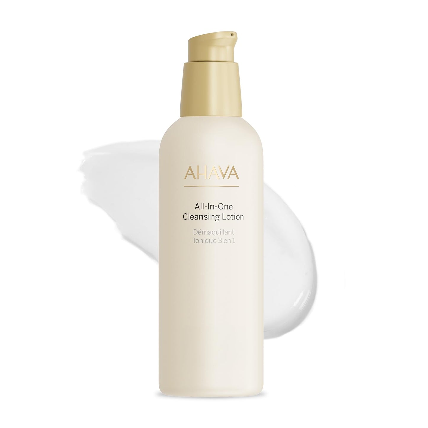 AHAVA All-In-One Toning Cleanser - Skin-Friendly, Soft, Water-Based Formula Gently Removes Dirt, Impurities & Makeup Including Eyes, Rebalances pH
