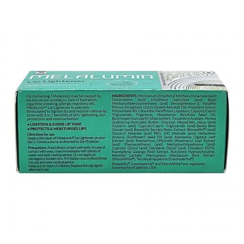 MELALUMIN Lip Lightener (10gm) Beauty and Personal Care APRICOT REMEDIES